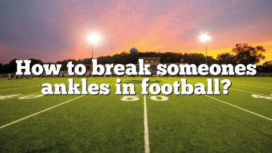 How to break someones ankles in football?