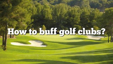 How to buff golf clubs?