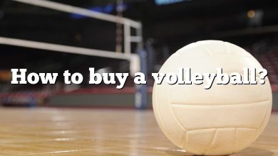 How to buy a volleyball?