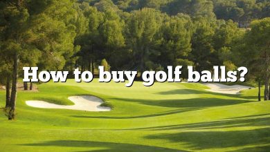 How to buy golf balls?