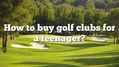How to buy golf clubs for a teenager?