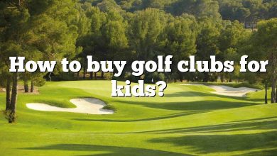 How to buy golf clubs for kids?