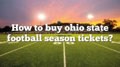 How to buy ohio state football season tickets?