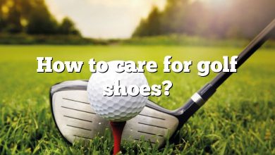 How to care for golf shoes?