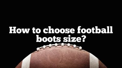 How to choose football boots size?