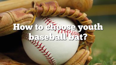 How to choose youth baseball bat?