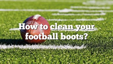 How to clean your football boots?