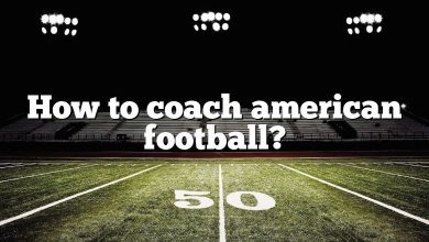 How to coach american football?