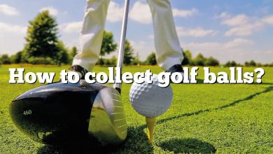 How to collect golf balls?