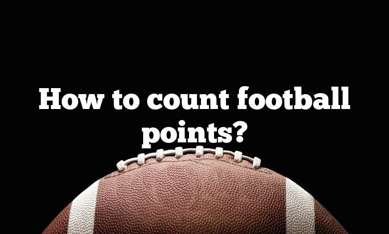 How to count football points?