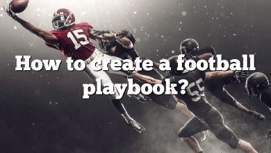 How to create a football playbook?