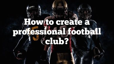 How to create a professional football club?