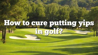 How to cure putting yips in golf?