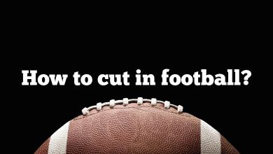 How to cut in football?