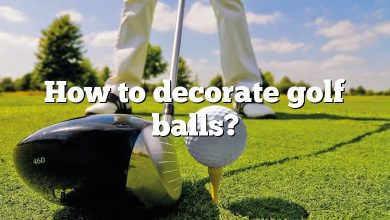 How to decorate golf balls?