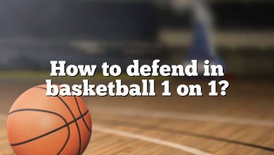 How to defend in basketball 1 on 1?