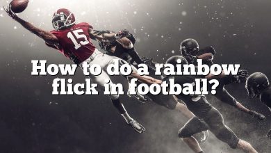 How to do a rainbow flick in football?