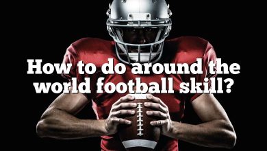 How to do around the world football skill?