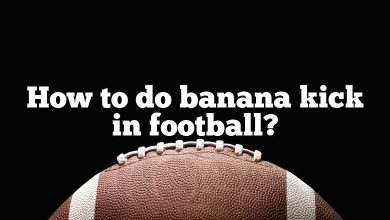 How to do banana kick in football?