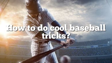 How to do cool baseball tricks?