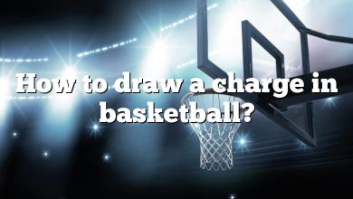How to draw a charge in basketball?
