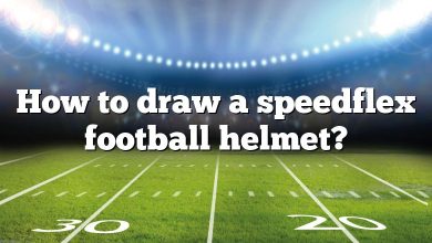 How to draw a speedflex football helmet?