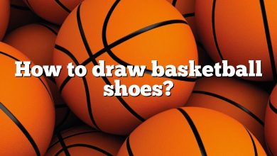 How to draw basketball shoes?