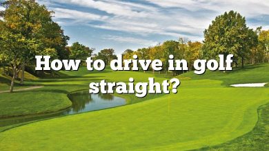 How to drive in golf straight?