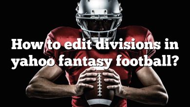 How to edit divisions in yahoo fantasy football?