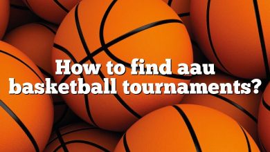 How to find aau basketball tournaments?