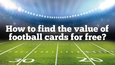 How to find the value of football cards for free?