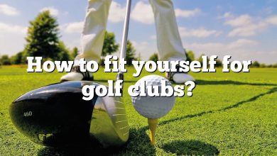 How to fit yourself for golf clubs?