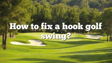 How to fix a hook golf swing?