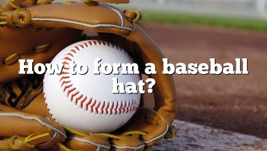 How to form a baseball hat?
