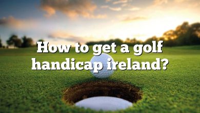 How to get a golf handicap ireland?