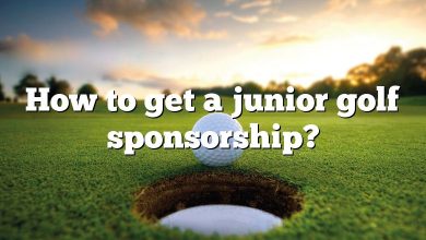 How to get a junior golf sponsorship?