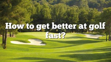 How to get better at golf fast?