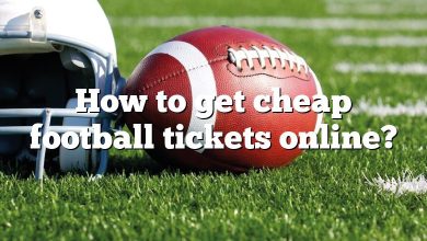 How to get cheap football tickets online?