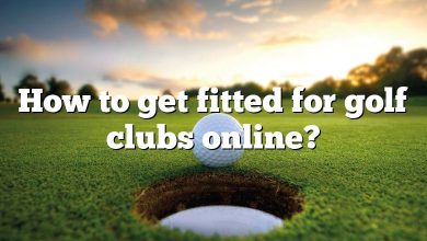 How to get fitted for golf clubs online?