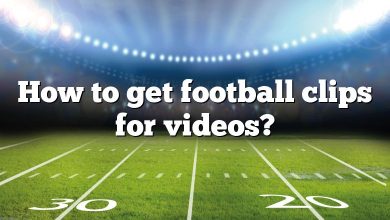 How to get football clips for videos?