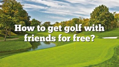 How to get golf with friends for free?