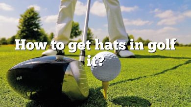 How to get hats in golf it?