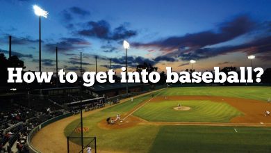 How to get into baseball?