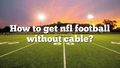 How to get nfl football without cable?
