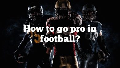 How to go pro in football?