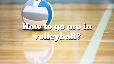 How to go pro in volleyball?