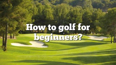 How to golf for beginners?