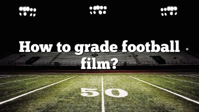 How to grade football film?
