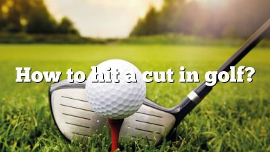 How to hit a cut in golf?