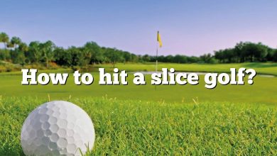 How to hit a slice golf?